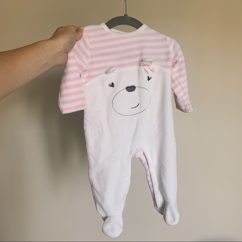 Baby Girl Footie Sleeper